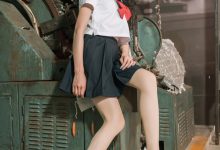 [SSA丝社]超清写真 NO.422 漫漫白色jk制服肉丝写真(下)[134P／1.86GB]-妹子图