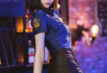 许岚LAN - 黑丝制服[60P-323MB]-妹子图