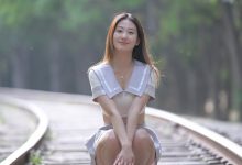 都市丽人 超短裙女孩 下一站守候 [套图+视频-37.5G]-妹子图