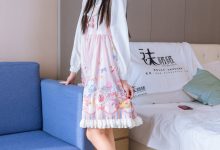 [BoBoSocks袜啵啵]NO.187 稚予-Lolita裙、白皮鞋、肉丝[140P+1V／5.64GB]-妹子图