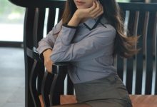 [IESS异思趣向] 2023.08.02 丝享家 1496 美子《楼梯上的春光》[86P-86M]-妹子图