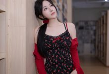 鱼子酱《图书馆》原版写真 [120P-1.29G]-妹子图