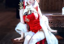 半半子 - NO.049 柴郡中华娘旗袍 [45P+2V-389MB]-妹子图