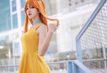 南桃Momoko NO.13 明日香黄裙 [12P-110MB]-妹子图