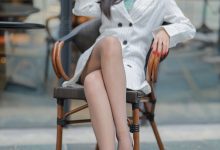 丝慕写真 文欣 - 书店偶遇美腿小姐姐-妹子图