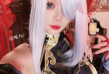 九言-申鹤冷花幽露旗袍单人版[42P+15V-286MB]-妹子图