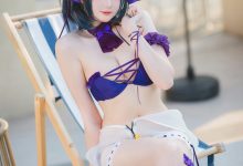 瓜希酱 - NO.74 柴郡泳装 [32P-103MB]-妹子图