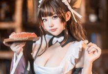 七七娜娜子 NO.12 樫野牛牛女仆 [42P+7V-363MB]-妹子图