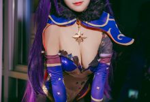 [BLUECAKE] Sohee - Tasty Mona Christmas (Genshin Impact) [61P-613MB]-妹子图