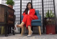 [A&F]丝足视频 117-美女路欣展示性感短丝脚丫 [1V-3.28G]-妹子图