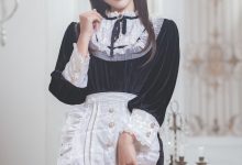 Neko-薇薇 - NO.06 黑色丝绒女仆 [40P-102MB]-妹子图