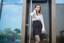 [IESS异思趣向] 2018.12.28 丝享家391：紫紫 - 被风吹乱的裙摆 [95P]-妹子图