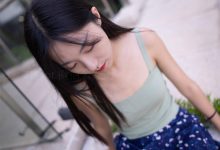 山茶摄影 – 高挑又漂亮的气质学妹-妹子图