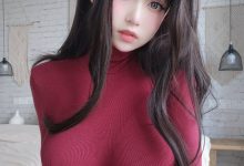 女主K - NO.05 红色毛衣的丰满妹妹 [103P-416MB]-妹子图