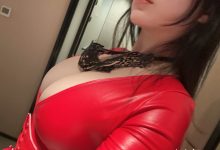 Tik 奶宝milk baby 誘人的紅皮衣 [52P+9V-157MB]-妹子图