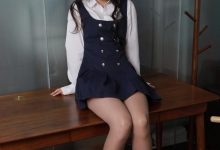 [IESS异思趣向] 2023.01.02 丝享家 1317 婉萍《学苑短裙》[79P-78.6M]-妹子图