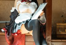 蠢沫沫 - NO.217 牛牛女仆 [15P-144MB]-妹子图