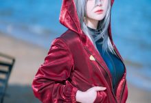 w百合欧皇子w -  明日方舟 轻风 LB01 红 [12P-97MB]-妹子图