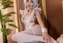 杏仁曲奇 - 碧蓝航线 恶毒白兔 [40P-229MB]-妹子图