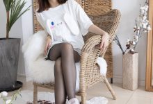 [BoBoSocks袜啵啵]NO.233 小甜豆-板鞋、黑丝[142P+1V／6.00GB]-妹子图