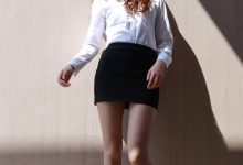 丝慕写真 SM027 琳琳 天天一元 《琳琳工作装》-妹子图