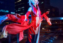 爆乳性感萝莉Cosplay楪祈喷血诱惑福利写真-妹子图