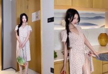 抖娘利世家政服务拍摄花絮 [140P+1V-2.1G]-妹子图