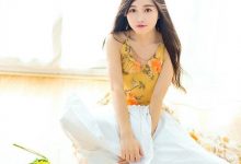 清纯向日葵少女甜美清新写真图片-妹子图