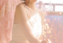 清新温婉美女性感朦胧写真图片-妹子图