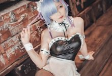 从零开始的异世界生活蕾姆cos性感写真-妹子图