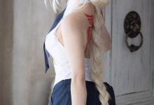 清纯美少女黑丝诱惑cosplay图片-妹子图