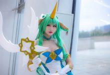 LOL星之守护者索拉卡cosplay图片-妹子图