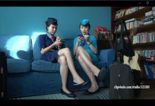 K&M NO.061 王雪梅和王灏双人展示美足 [1V-168M]-妹子图