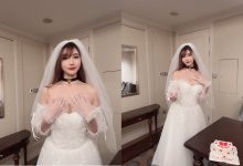 陆萱萱婚纱拍摄花絮 [3V-2.3G]-妹子图