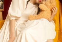 清新温婉美女复古文艺写真图片-妹子图