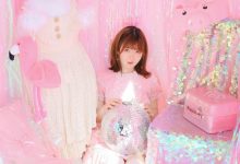 粉色蕾丝美女唯美艺术美女性感写真-妹子图