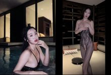 唐安琪连体网袜拍摄花絮 (一)  [1V-960MB]-妹子图