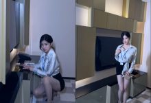 尹甜甜 职业OL装摄花絮 [85+1V-1.3G]-妹子图