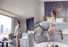 唐安琪蓝色制服拍摄花絮 [2V-1.75G]-妹子图