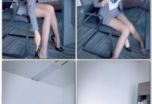 王馨瑶 职业服白衬衣拍摄花絮 [1V-158M]-妹子图