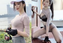 王馨瑶紧身牛仔裤拍摄花絮 [22P+1V-381MB]-妹子图