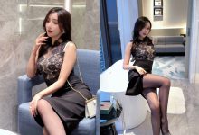 王馨瑶吊带连衣长裙拍摄花絮 [128P+1V-1.8G]-妹子图