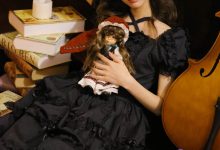 万圣节美女暗黑小精灵美女cos性感写真-妹子图