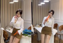 周妍希白领买菜回家拍摄花絮 [97+2V-1.3G]-妹子图