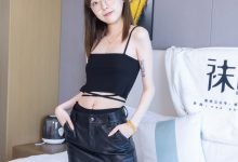 [BoBoSocks袜啵啵]NO.412 稚予-透明高跟鞋、黑丝、裸足、裸足[150P+1V／6.30GB]-妹子图