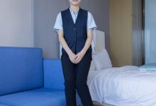 [BoBoSocks袜啵啵]NO.413 芝士-高跟鞋、白色吊带船袜、银行制服[145P+1V／5.76GB]-妹子图