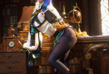 一千只猫薄禾 - NO.014 魔女 安洁[18P-234.4M]-妹子图