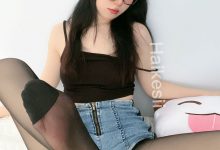 海克斯科技-私人订制-牛仔短裤[30P-15MB]-妹子图