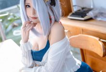 [Quan冉有点饿]原神 申鹤 同人礼服 [54P-460M]-妹子图