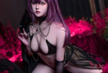 Natsuko夏夏子 – 碧蓝航线 德文郡魅魔[90P-565M]-妹子图